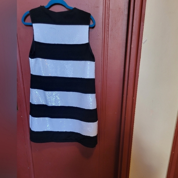 RACHEL ZOE WOMEN'S FORMAL SLEEVELESS WINTER WHITE DRESS SIZE L - Picture 5 of 6